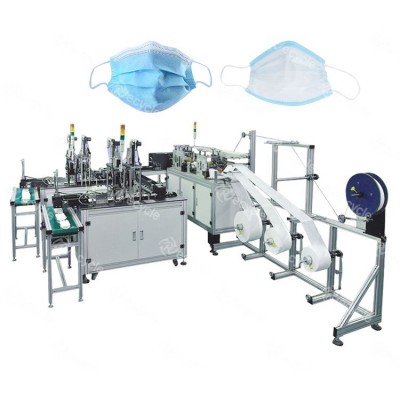 Full automatic face mask machine automatic disposable face mask machine making