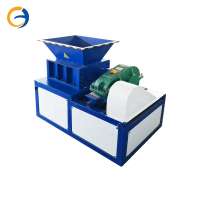 Medical Waste Agriculture Crinkle Cut Paper Biomass Shredder For Plastic